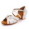 Children Dance Shoes for Girls Women Ballroom Latin shoes Ladies Modern Tango Dancing Performance Shoes Salsa Sandals 3.5CM Heel