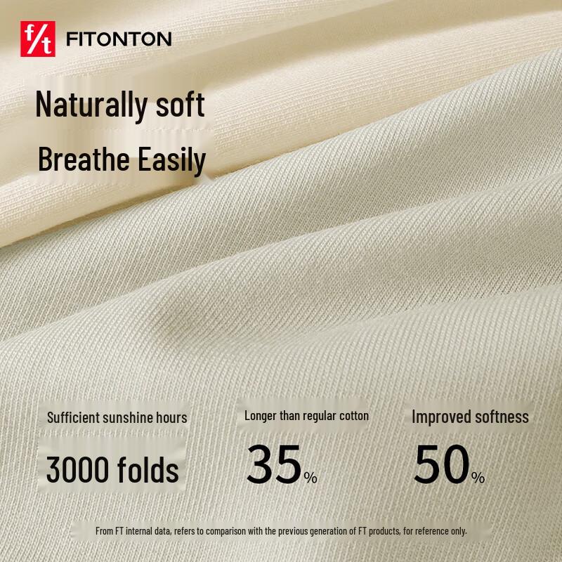 FitonTon Women's High Waist Cotton Tummy Control Briefs 4-Pack