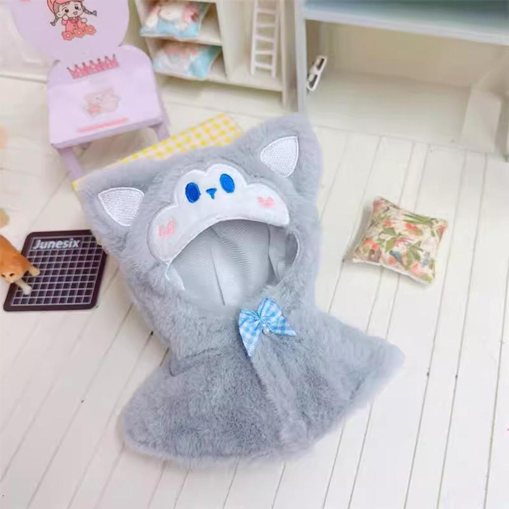 Doll Clothes For 17cm Labubu Doll Cute Cartoon Doll Cosplay Costume For Kids Fans Birthday Gifts