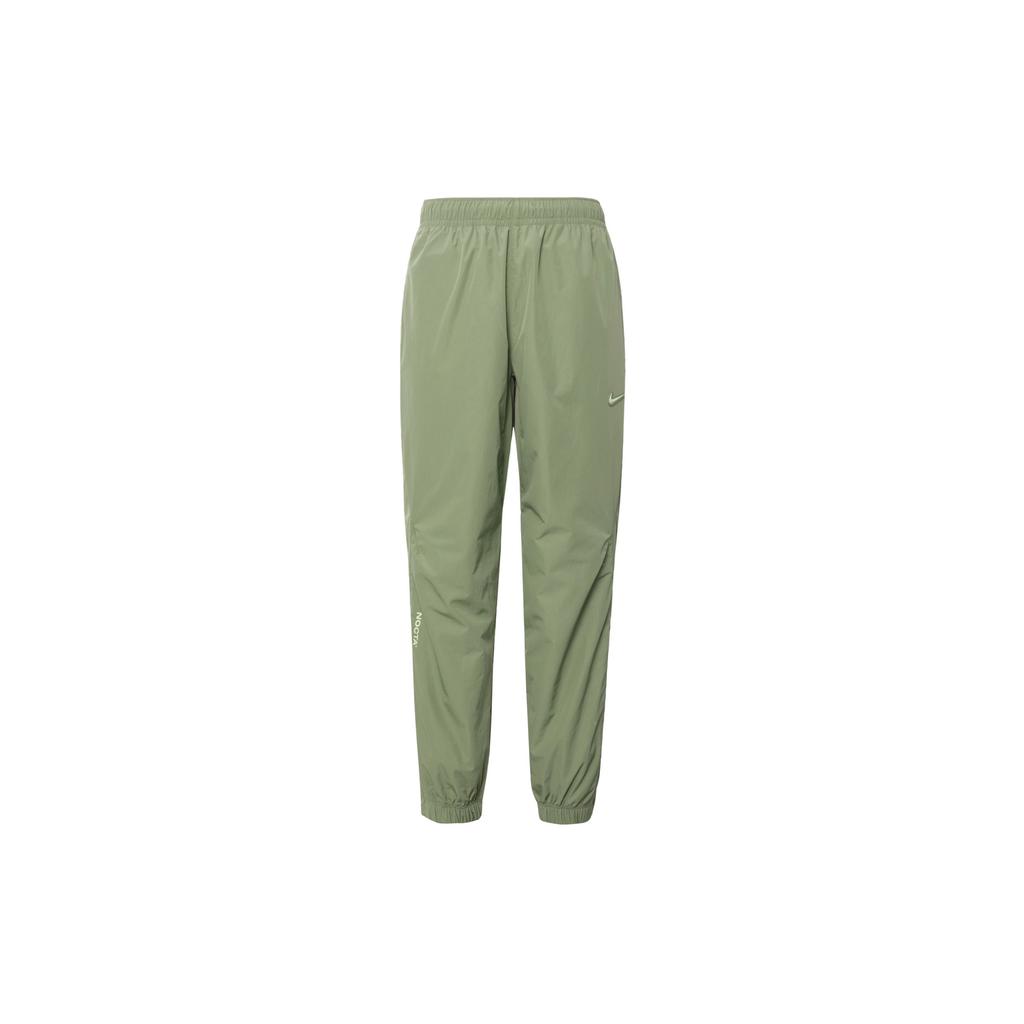 Nike X Nocta Relaxed Logo Knit Sweatpants Unisex Bottoms Olive-Green FN7669-386