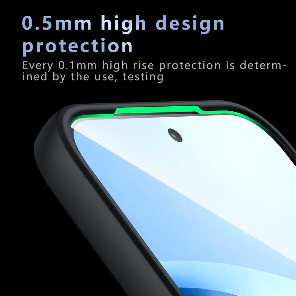 For Xiaomi Mi 17T/17T Pro Case Magnetic Matte Frosted Translucent Airbag Drop-proof Non-yellowing Anti-Fingerprint Cover
