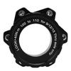 Bike Center Lock Adapter Aluminum Alloy 100mm To 110x15mm 6 Bolt Disc Brake Rotor Adapter Hub Spacer for 15mm Thru Axle