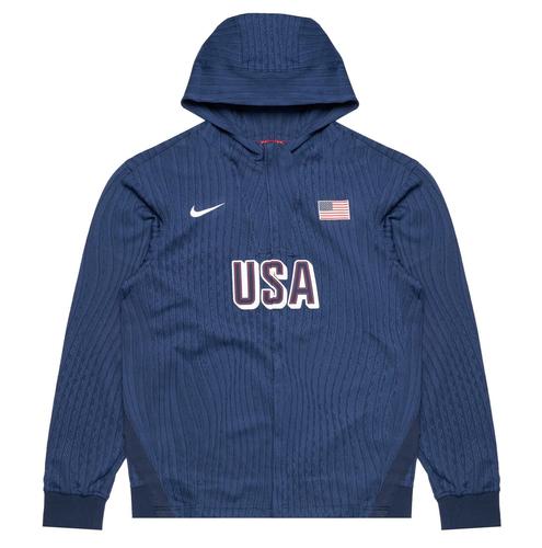 

Nike USA Sweat-Wicking Hooded Long Sleeve Sweat-Wicked Jersey Men s Jersey EU L синій