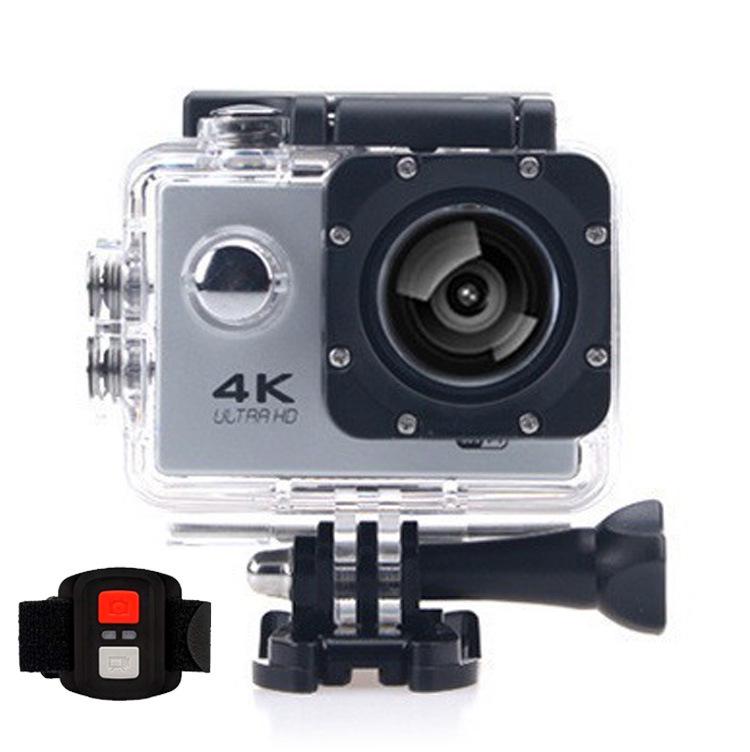 HD Mini Waterproof Sports Camera with WIFI, Remote Control, Video Recording & Anti-shake for Cycling