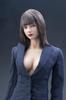 1/6 Scale Female Head Sculpt Beauty Girl Mandy Rooted Hair Head Carving 12 Inch Female PH TBL JO Action Figure Body (Brown Pig Tail)