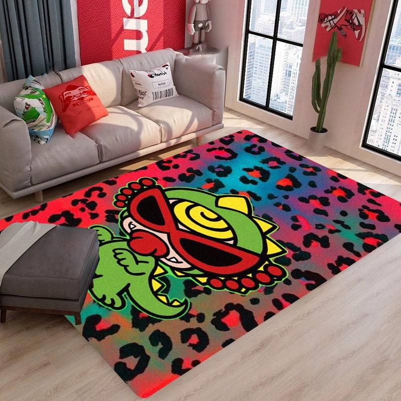Japan Fashion H-hysteric Mini Carpet Floor Mat Bathroom Kid Room Bedroom Decoration Balcony Anti-Slip Doormat Living Room Rugs