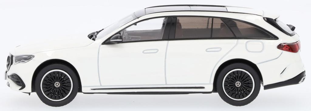 [Mercedes-Benz Collection] Genuine E-Class Station Wagon AMG Line (S214) Manufaktur Opalis White 1/43 Scale