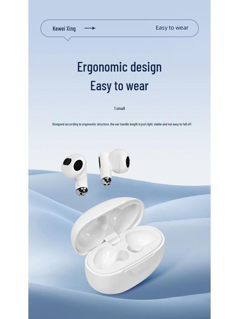 High-Quality 2025 Bluetooth Earphones 5.3: Ultra-Long Battery Life, Wireless In-Ear Design