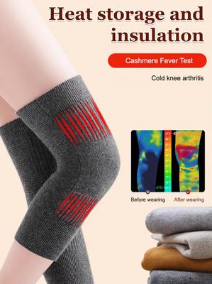 Durable And Safe Men'S And Women'S Knee Pads Winter Thickened Heat Retention Thin Leg Guards