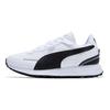 Puma Chaussures de Style de Vie Basses Confortables pour le Quotidien en Cuir Synthétique Tissu Road Rider Baskets Unisexe Blanc Noir 397432-05