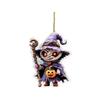 Halloween Themed 2D Acrylic Festive Atmosphere Car Decoration Flat Car Decoration