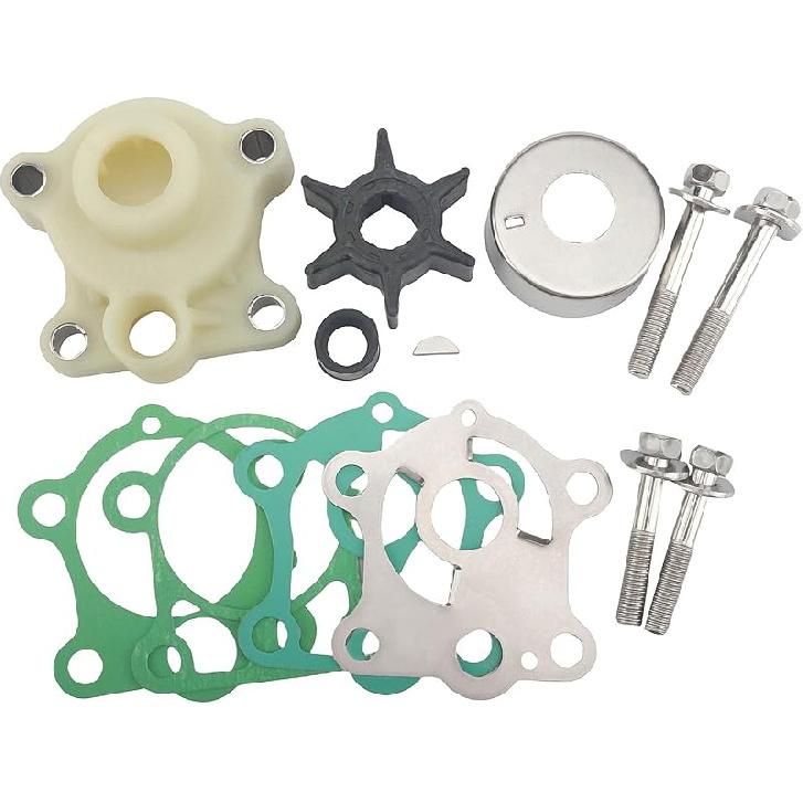 68D-WG078-00 Water Pump Impeller Kit For Yamaha Outboard 2/4 Stroke 4 5 HP Engines 67D-WG078-00-00 6E0-W0078-02-00