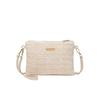 Bolso de nicho para mujer, nuevo bolso cruzado de hombro tejido, bolso de paja a la moda