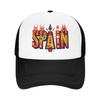 The Coat of Arms of Spain Sun Hats Casual Baseball Cap Summer Trucker Hat Sunscreen Hip Hop Hats Couple WoUnisex Baseball Caps