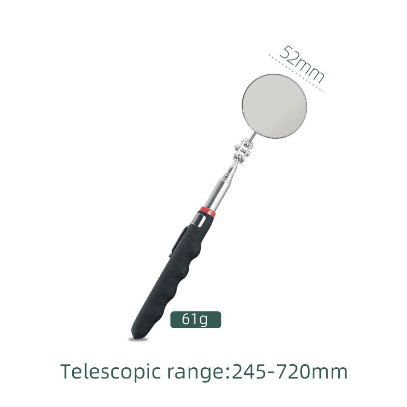 WD Retractable Magnetic Pick-Up Tool with Light and Inspection Mirror
