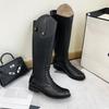 2025 Equestrian Boots Leather Equestrian Supplies Long Boots Riding Equipment Non-Slip Ultra Footwear Resistant Horse Rider Shoe