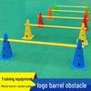 Training Cone Set for Sports and Obstacle Courses: Marker Cones, Poles, and Discs for Basketball, Taekwondo, and Kids' Activities