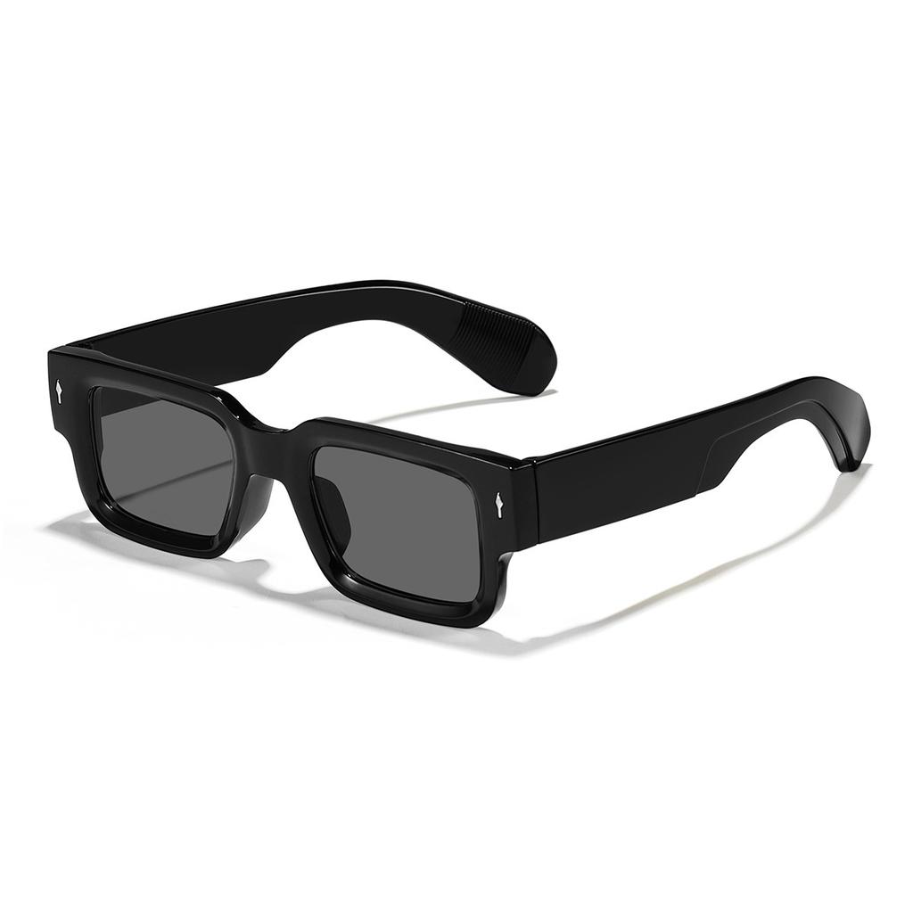 1 PIEZA Gafas de Sol Rectangulares de Lujo para Mujer Hombre Marca de Diseñador Gafas de Sol Casuales Unisex Montura de Plástico Gafas de Sol para Exteriores Modernas