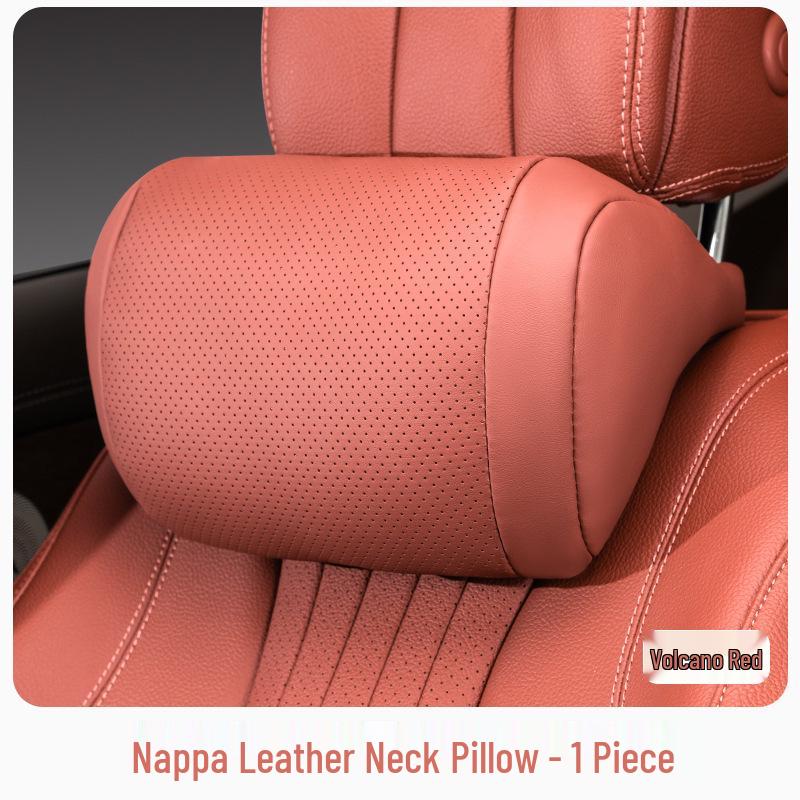 Car Headrest and Lumbar Support Pillow Set