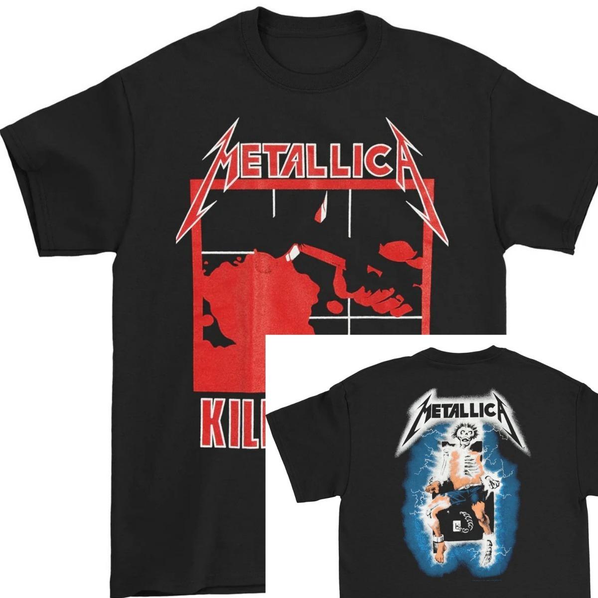 

Metallica Kill Em All T-shirt High-end Luxury Is for Both Men and Women Top Y2k Summer Hot Sale 4XL
