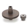 Steel Gears Set Metal Upgrade Parts Replacement Accessories for WLtoys 104001 110 RC Car