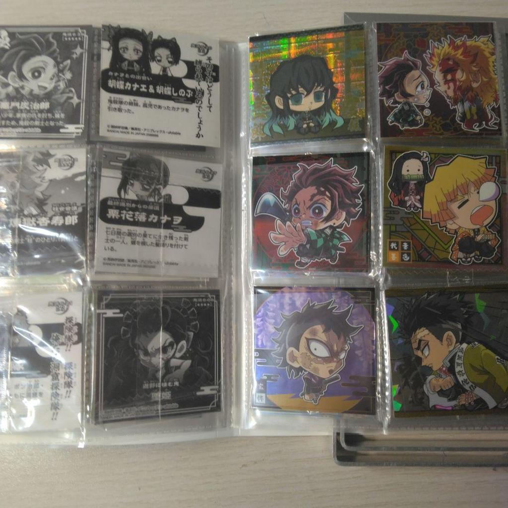 Used Demon Slayer: Kimetsu No Yaiba Deformed Seal Wafer Official File and Seal Tanjiro's Extremely Rare Contains!