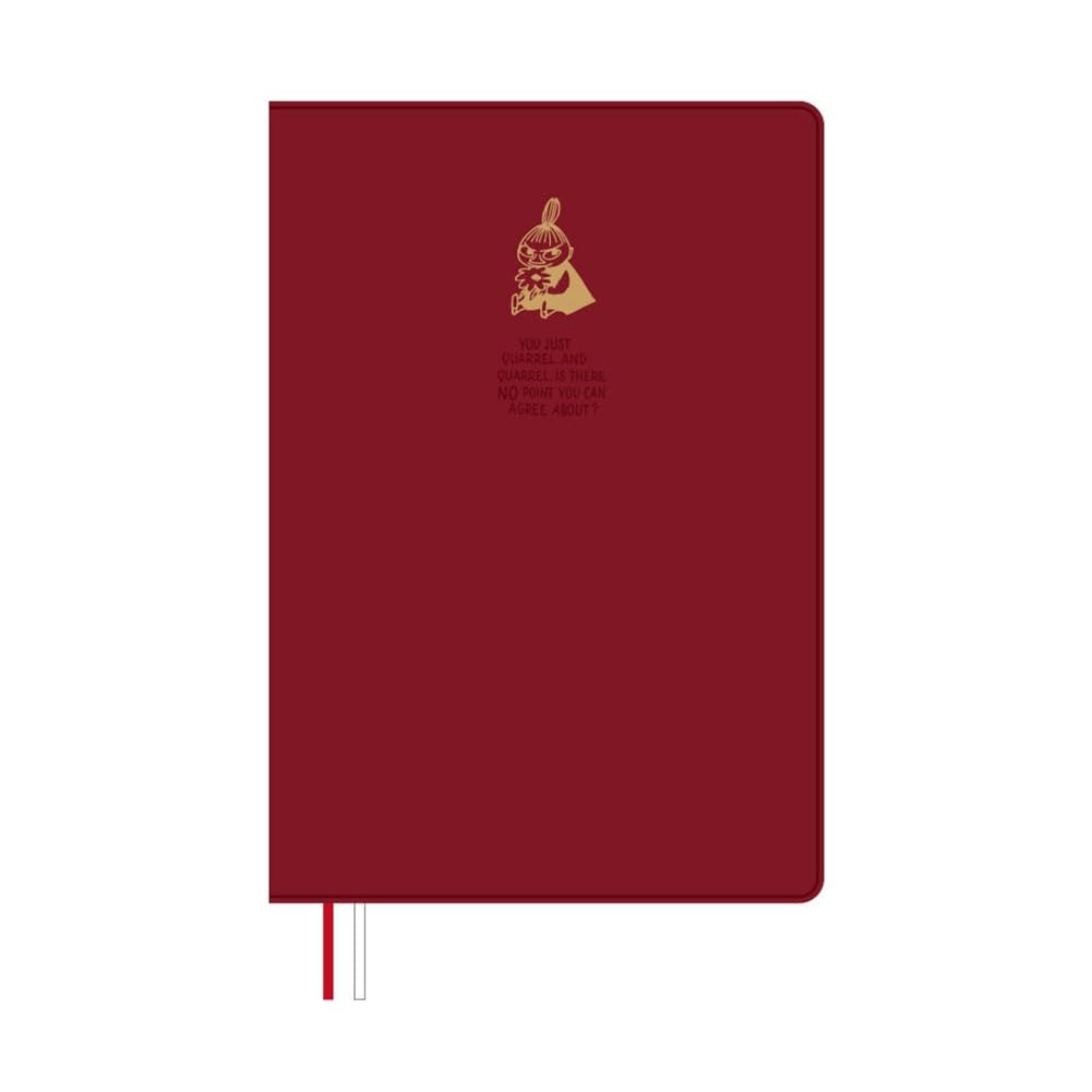 Daigo 2026 Moomin Weekly Vertical Little December 2025 Start Planner, B6, My, Red, E6214,