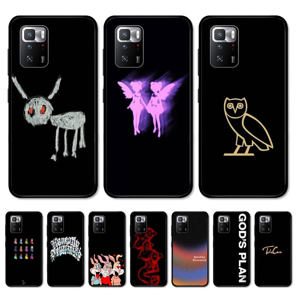 Rapper D-Drake Phone Case For Redmi Note 4 X 5 A 6 7 8 T 9 9S 10 11 11S 11Epro Poco M3 Pro