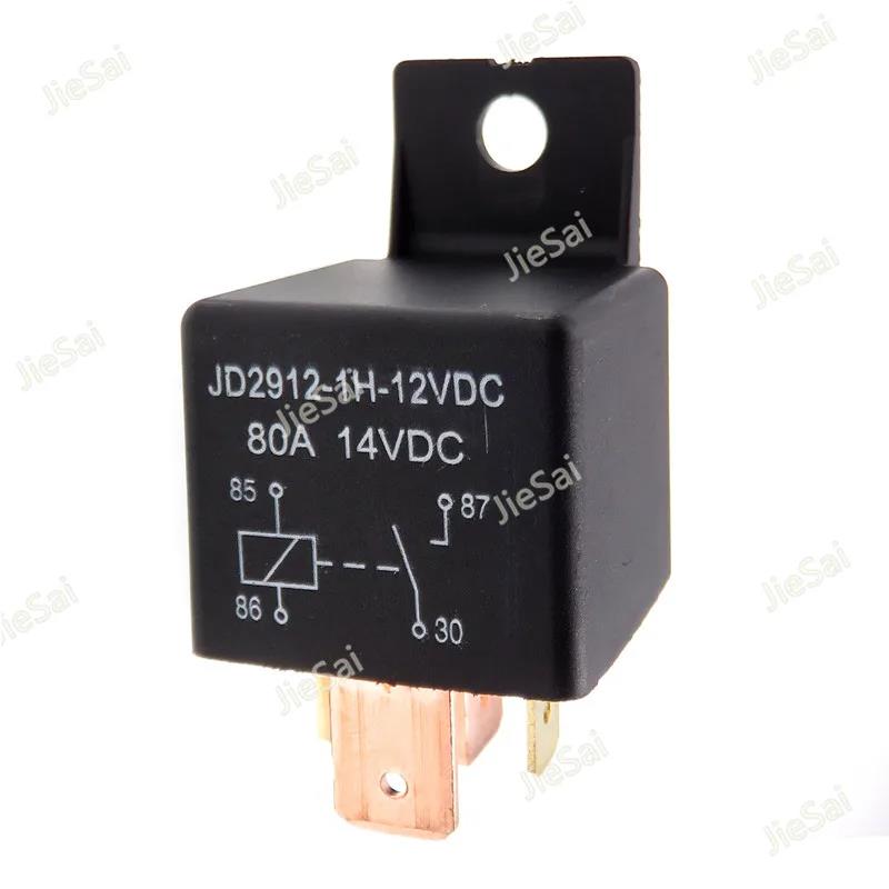 Automotive Relay 80A 12v 24v 48v 60v 4 Pin larger Current Car Relay with Mounting Hole Relays 5