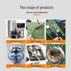 Solder Paste with Rosin Flux, Easy Tinning, Acid and Halogen-Free, No-Clean Formula