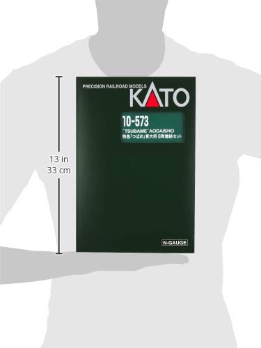 KATO N gauge "Tsubame" Blue General 8-car additional set 10-573