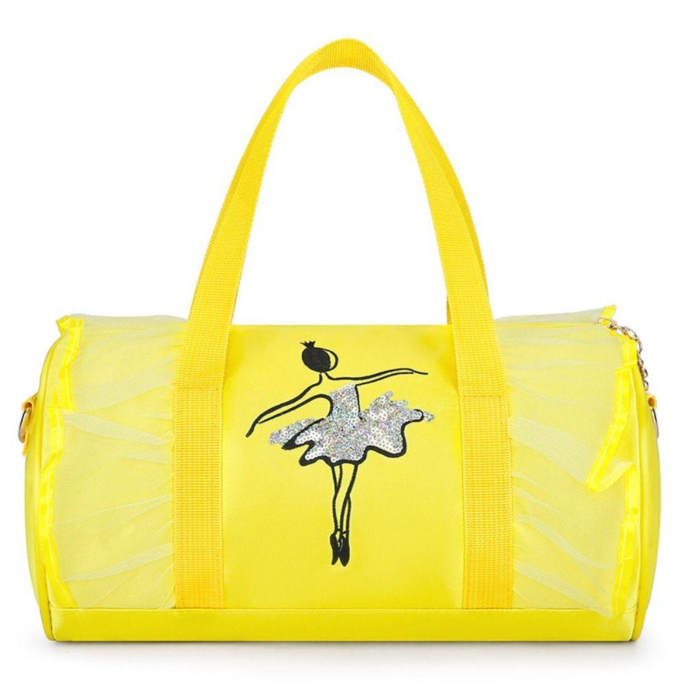 One Shoulder Child Ballet Lace Bags Waterproof Ballet Backpack Girl Kids Dance Bag  Dance