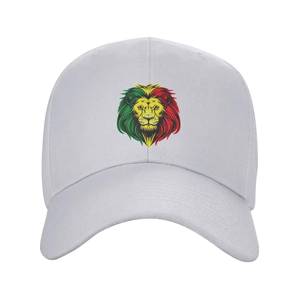 Berretto da Baseball Personalizzato Reggae Giamaicano Rasta Leone per Unisex Donna Regolabile Bandiera Giamaica Cappello Papà Orgoglioso Berretti Snapback da Esterno