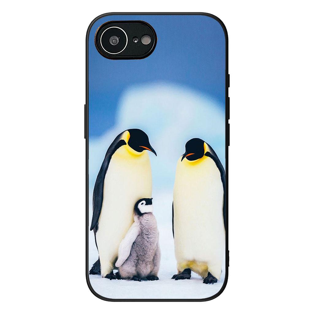 For Samsung Galaxy A25 A37 A57 A12 A14 A50 A51 A70 A71 A72 A21S A04 M15 Note 20 9 8 10 Case White Bear Penguin Spheniscidae