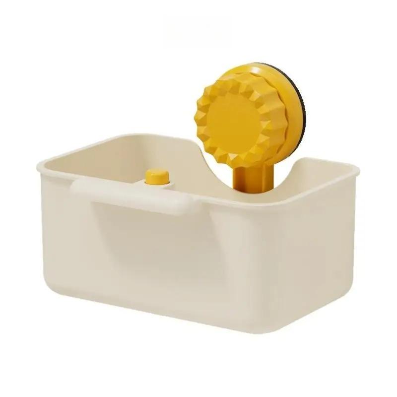 Новый фильтр-сито для слива раковины, корзина для раковины, моечная раковина, противоутечечный фильтр, раковина с присоской, решетка для слива с кнопкой, емкость для хранения белый