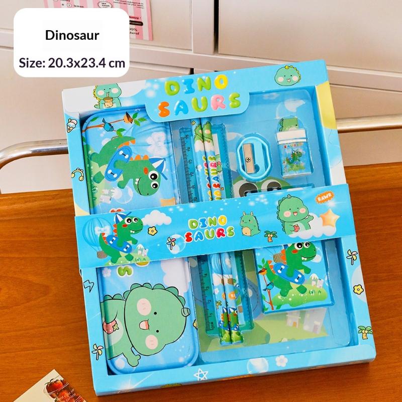 

7 шт./Набір Милий Мультяшний Капібара Олівець Лінійка Олівець-Крейда Гумка Набори Канцелярських Товарів Нагороди для Учнів Призи Навчальні Приладдя для Дітей A1