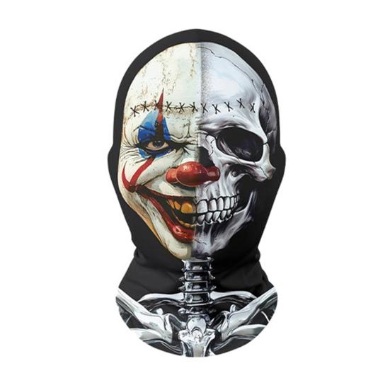 Horror Halloween Masque Adults Scary Full Head Hood Prop for Halloween Party Cosplay Costume Role Playing Accessory