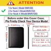 Magnetic E-Reader Case Anti-fall Back Cover for Barnes Noble Nook 1/2/3 (BNRV 300/350/500)