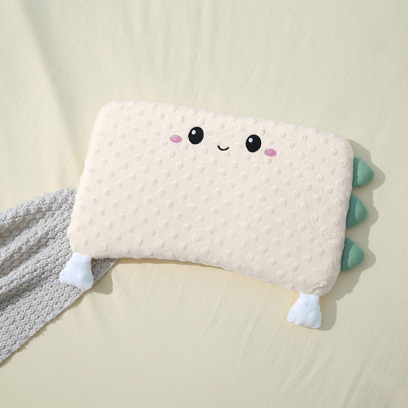 

Children s special pillow suitable for all seasons, rectangular baby pillow1to3Memory foam neck pillow for ages 1 and up Hydrophilic cotton pillow