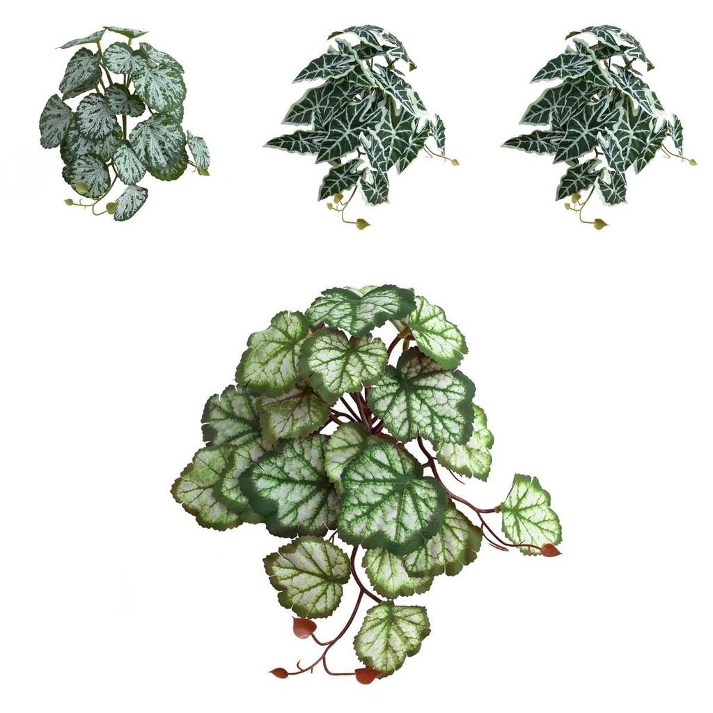 Grüne Pflanze Künstlich 3D-Druck Ipomoea Batatas Blatt Dekor Für Heim-Innenraumdekoration