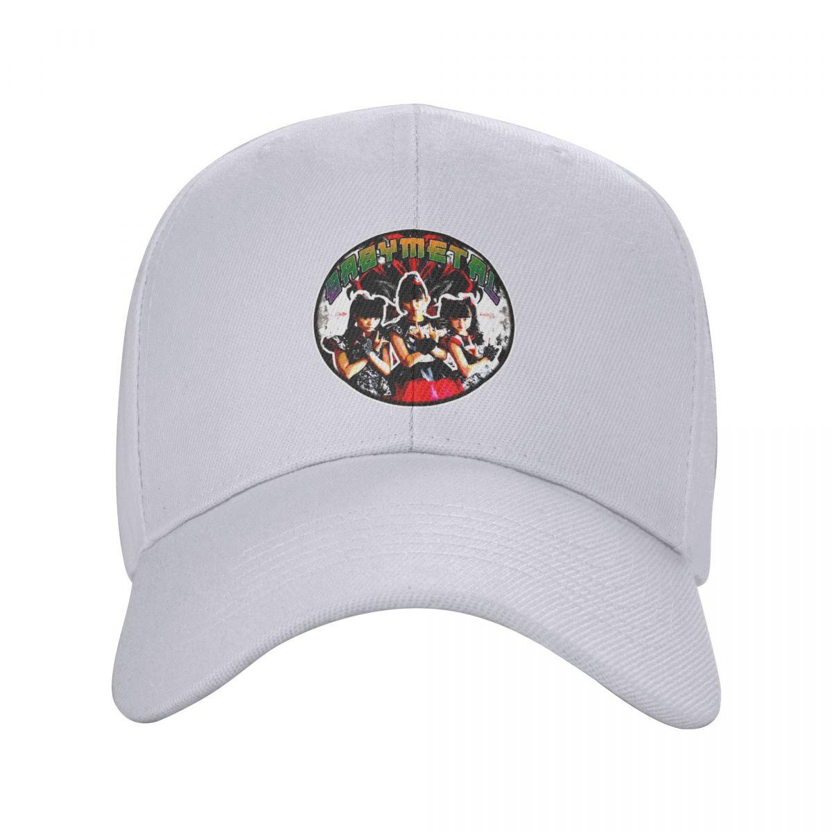 

Бейсболка с принтом логотипа группы Babymetal, винтажная, в стиле аниме, Snapback, мужские, женские, регулируемая кепка, хип-хоп, бейсболка, кепка One Size
