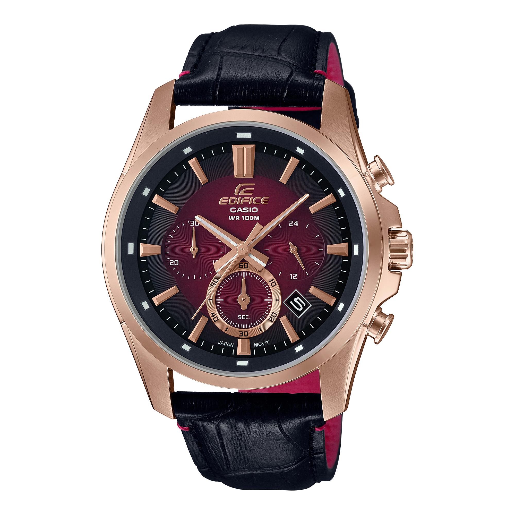 

Casio Men s Analog Quartz Watch EFR-560CXL-4A червоний