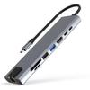 Professional USB C Dock 8 Port Expansion  HDTV USB3.0 USB2.0 PD100W Ri45 Docking Station for PC Laptop Accessories
