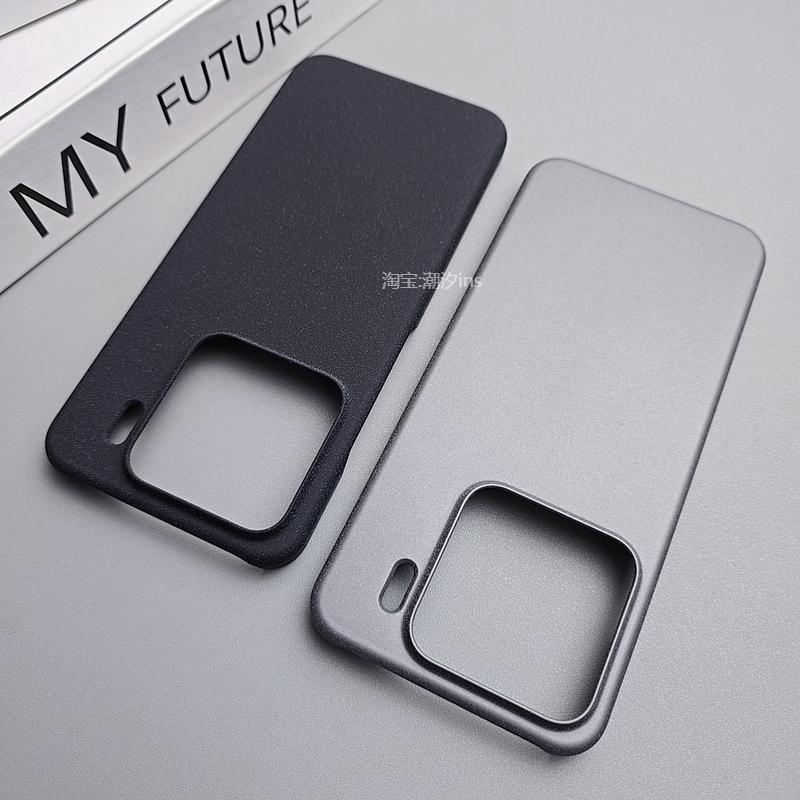 Case For Xiaomi 17 15 Mi 14 13 Pro Case Matte Rock Sand PC Hard Lightweight Cover Fingerprint-Resistant Shell Fashion Bumper