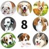 50-500pcs Kids Reward sticker  puppy dog Pattern encouragement stickers for Teachers Cute Animals Stickers Stationery Stickers