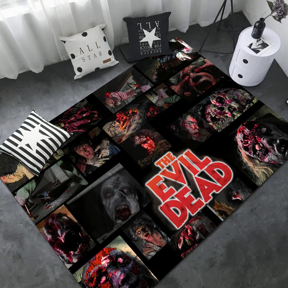 The Evil Dead Badezimmermatte Kinderzimmer Schlafzimmer Dekoration Balkon Rutschfeste Fußmatte Wohnzimmer Willkommens Teppich