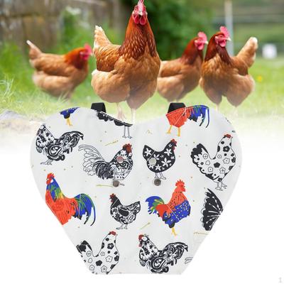 Chicken Saddle Accessories,Back Protector,Breathable,Comfortable,Easy To Clean Feather Protection