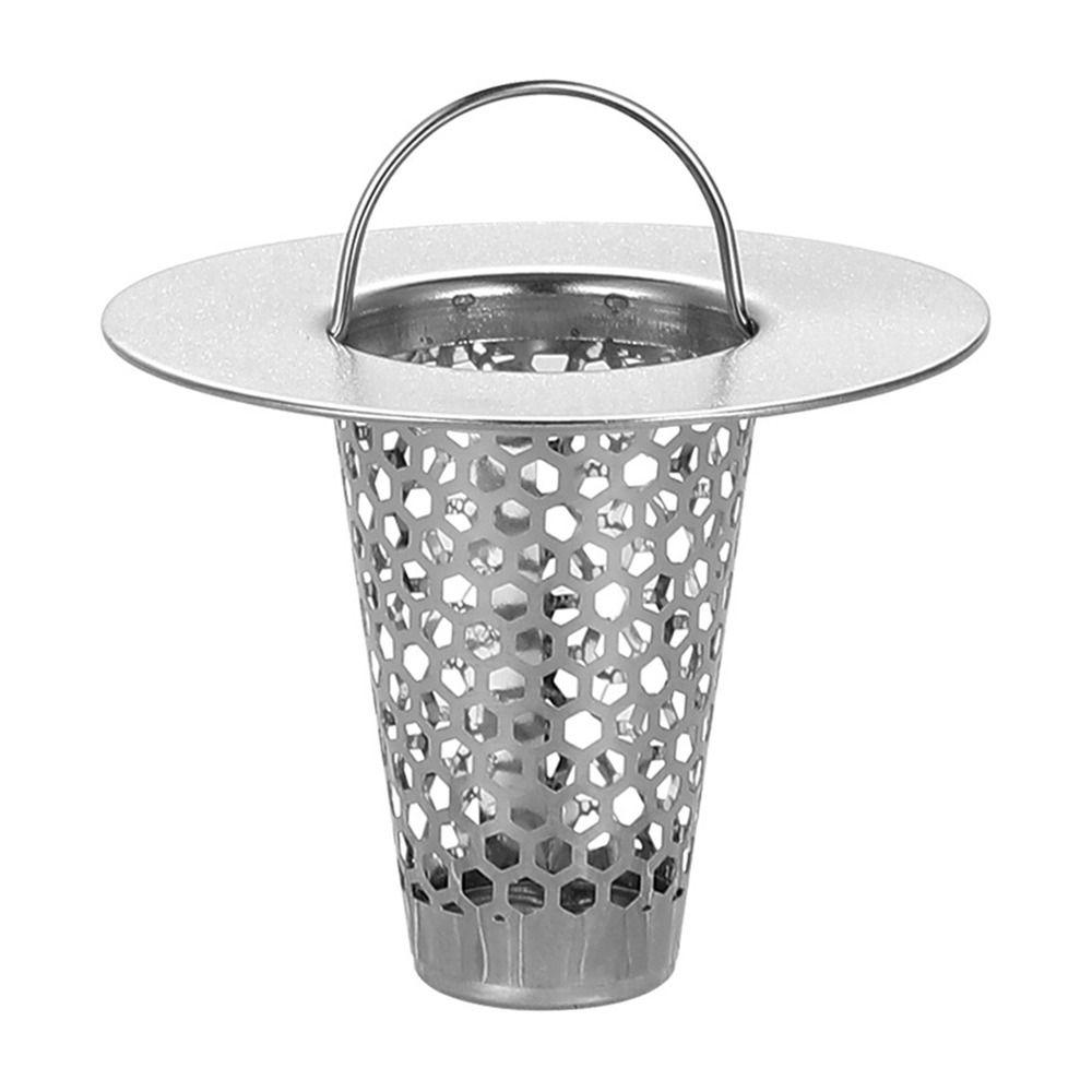 Anti Clog Drain Filter Stainless Steel Mesh Trap Sink Strainer  Kitchen Bathroom Accessories
