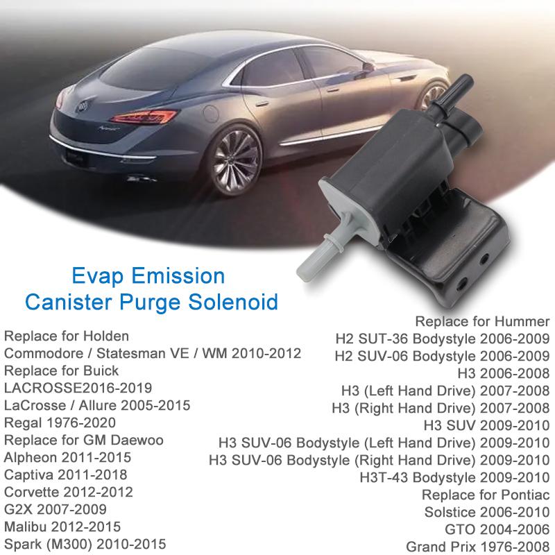 Evap Emission Canister Purge Solenoid 214-1680 911-032 12597567 12606684 12570469 12597566 12597341 12581349 for GM Buick Allure