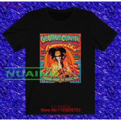 New Funkadelic George Clinton T Shirt Art Father Gift S 4xl Vintage Comfortable Casual Graphic Stretched Vintage